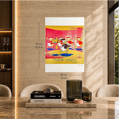 Andy Warhol New Spirit Lithographie Arches 300gsm 42x59 cm