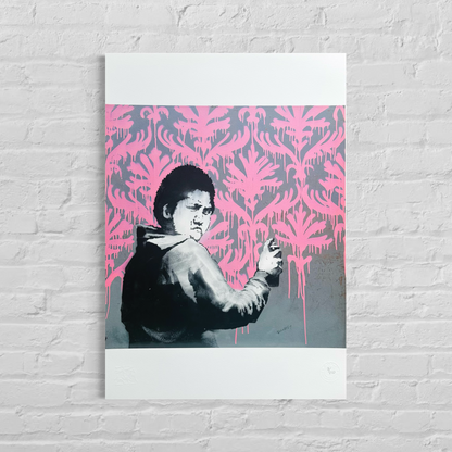 Banksy Go Flock Yourself Lithographie Arches 300 g/m² 42 x 59 cm
