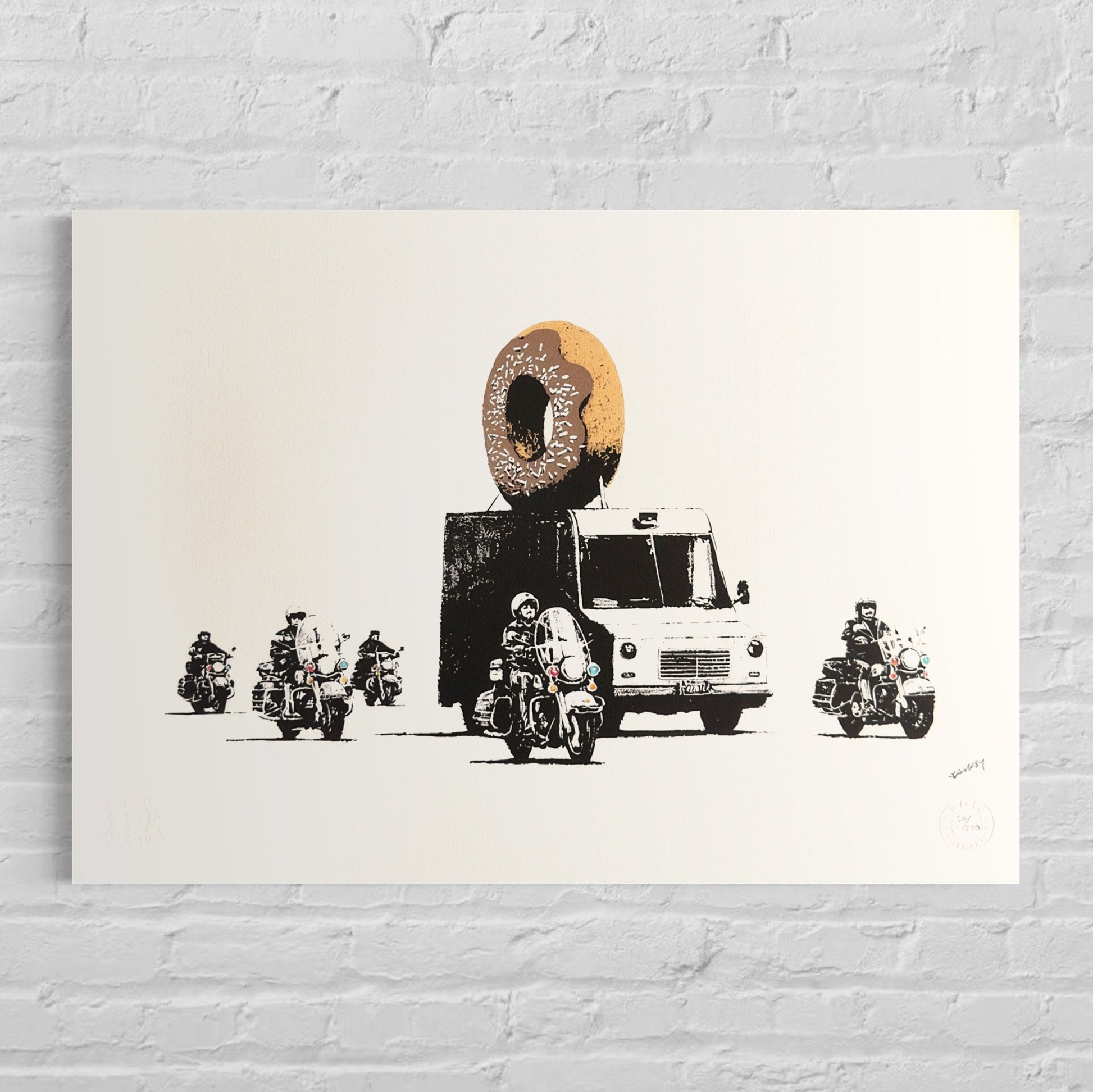 BANKSY Donut