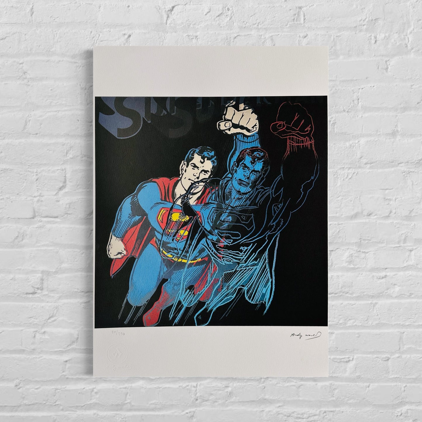 ANDY WARHOL Superman