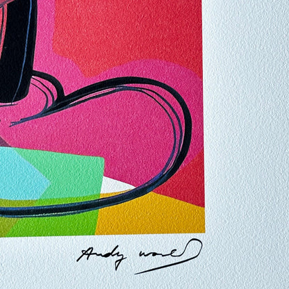 ANDY WARHOL double mickey