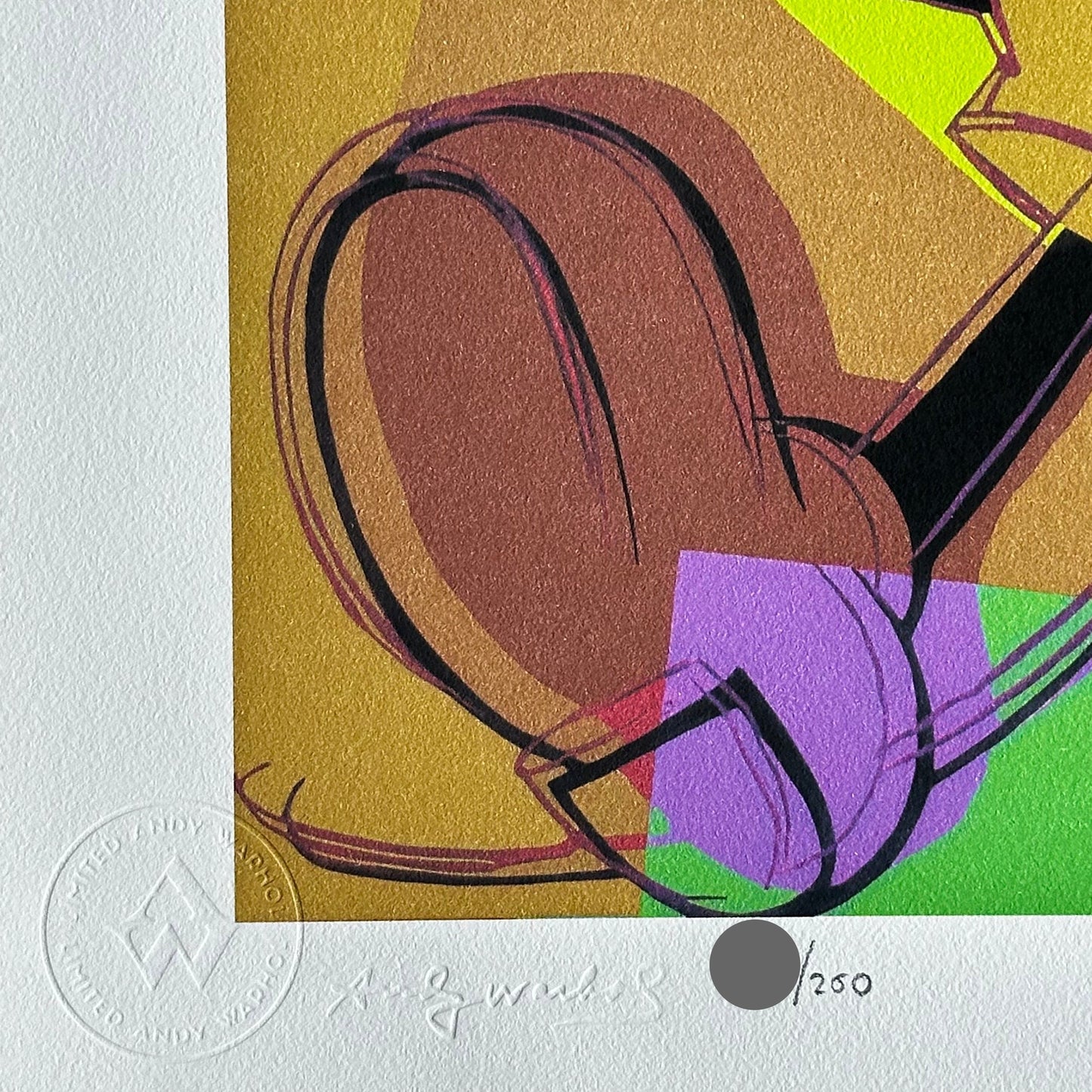 ANDY WARHOL double mickey