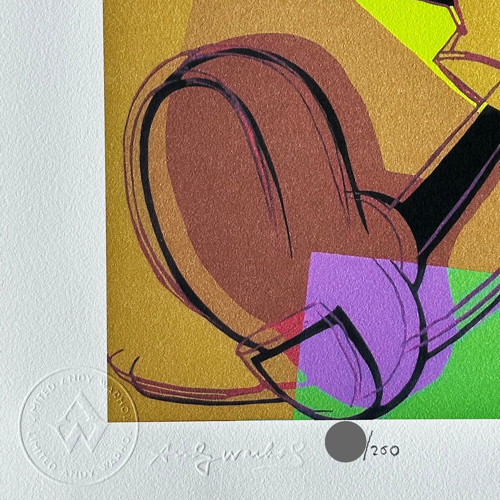 ANDY WARHOL double mickey