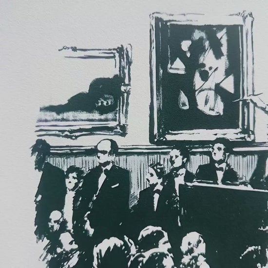 Banksy – ‘Morons’ – Gelimiteerde en genummerde editie
