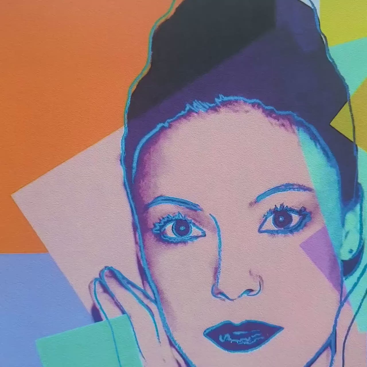 Andy Warhol – ‘Karen Kain’ – Gelimiteerde en genummerde editie