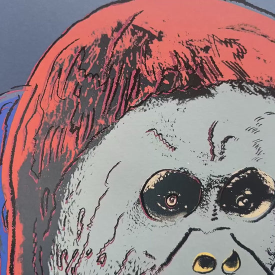 Andy Warhol – ‘Orangutan (Dieren)’ – Gelimiteerde en genummerde editie