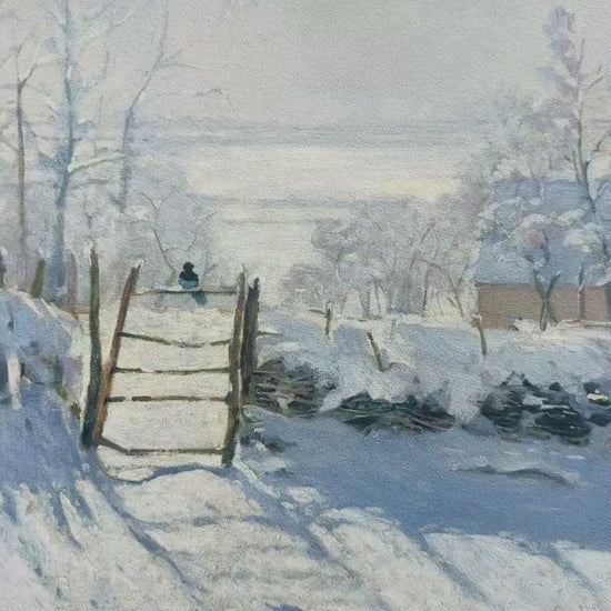 Claude Monet – ‘Le Pie (sneeuwlandschap)’ – Gelimiteerde en genummerde editie