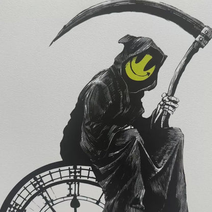 Banksy – ‘Grin Reaper’ – Gelimiteerde en genummerde editie