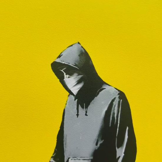 Banksy – ‘Barking Dog (Geel)’ – Gelimiteerde en genummerde editie
